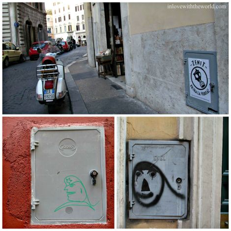 Street Art of Rome | inlovewiththeworld.com