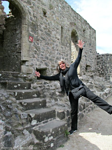 Don't Fall! @ Chepstow Castle | inlovewiththeworld.com