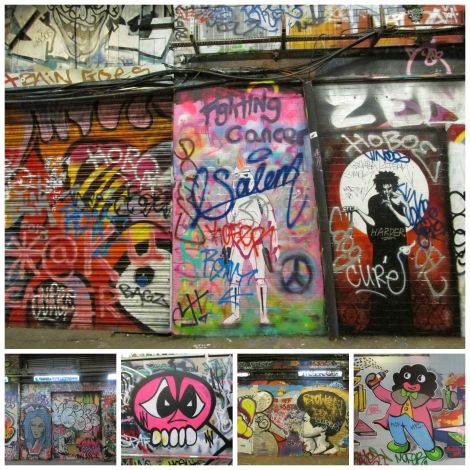 Bits of the Graffiti Tunnel | inlovewiththeworld.com