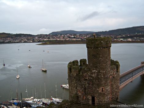 Conwy Castle Tower inlovewiththeworld.com