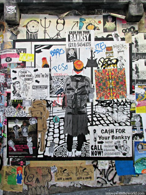 Cash For Your Banksy @ Pike Street | inlovewiththeworld.com