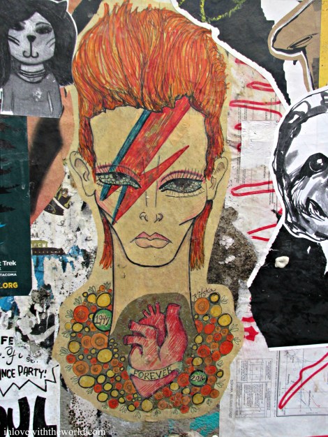 David Bowie Street Art | inlovewiththeworld.com